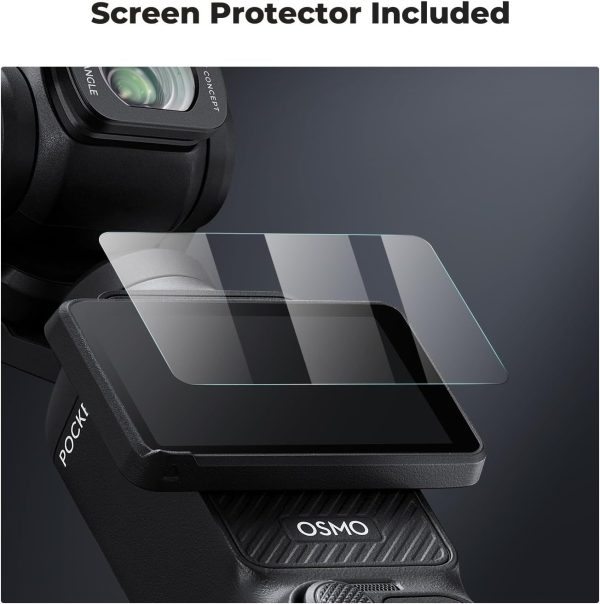 K&F Concept Wide-Angle Lens Compatible with DJI Osmo Pocket 3, Magnetic Attach/Multi-Coated/Optical Glass - Image 7